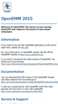 Mobile Screenshot of demo.openemm.org